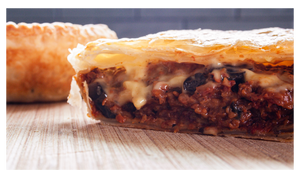 Vince, Mushroom and Baby Pea Pies
