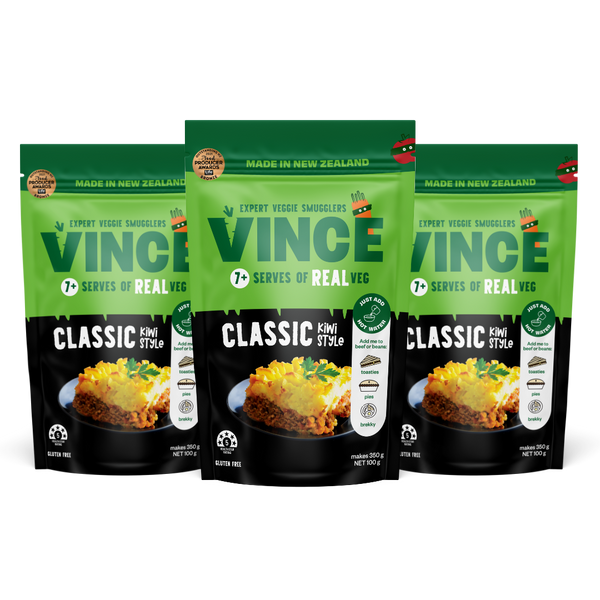Classic Kiwi Style Smuggled Veggies - 3 Pack