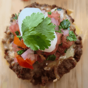 Mexican style Taco Muffin Cups