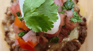 Mexican style Taco Muffin Cups