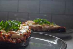 Mediterranean Stuffed Eggplant
