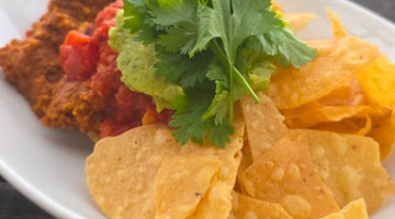 Crispy Tofu Vince Nachos