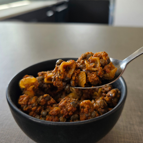 Veggie Ragu with Pasta & Lentils - 500g (4 x Meals)