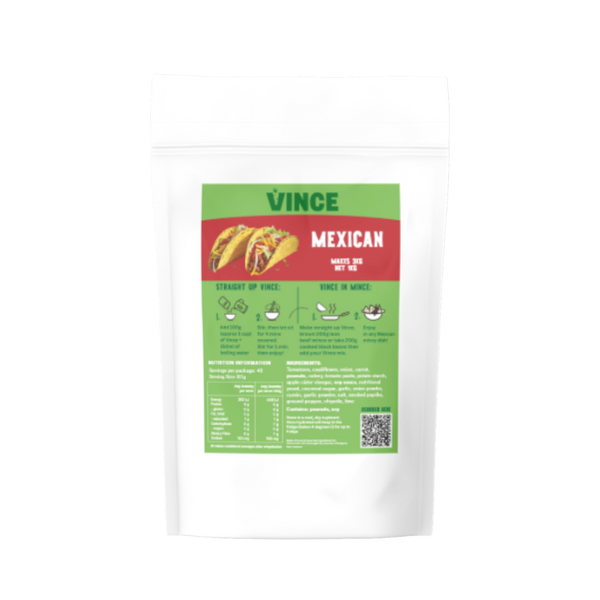 Mexican Style Veggies - 1Kg (Mild)