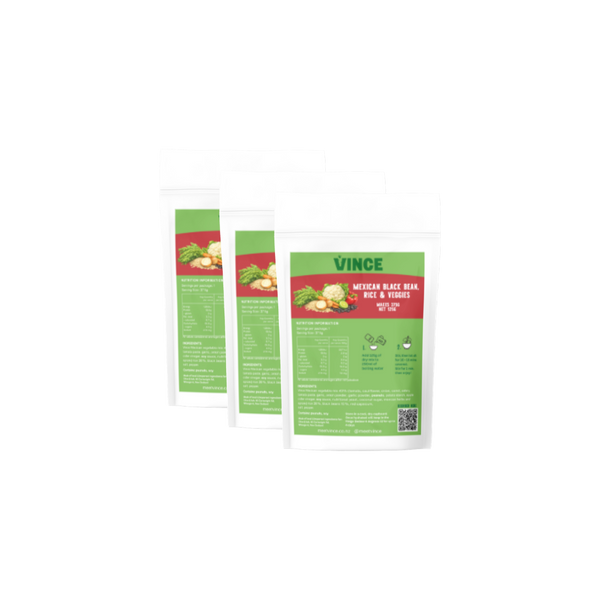 Mexican Black Bean, Rice and Veggies - 3 pack