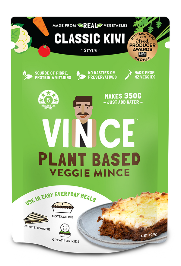 Vince Vegetable Mince - Classic Kiwi